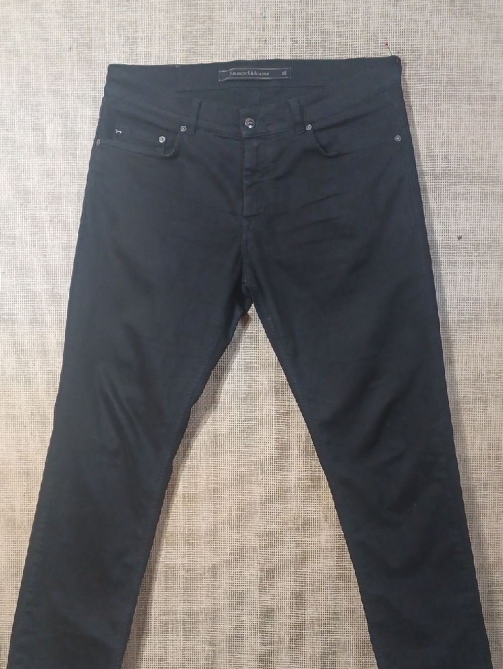 Harmont & Blaine Men's Slim Black Jeans